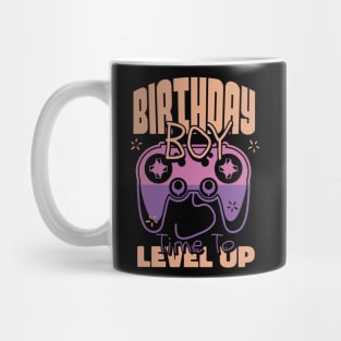 Birthday Boy Time to Level Up Perfect Gaming Video Games Mug